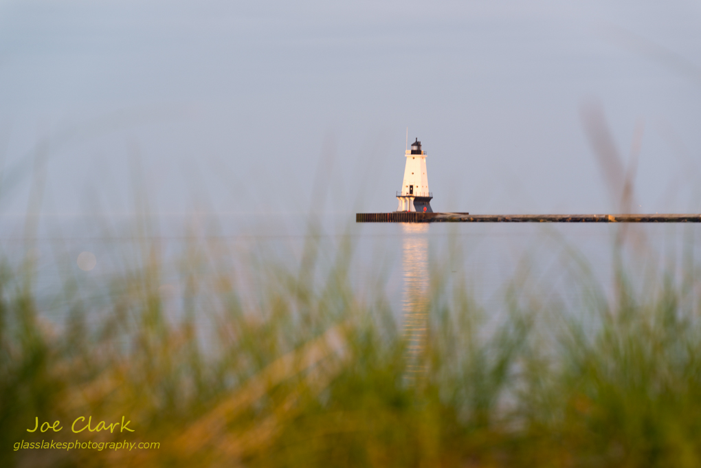 Ludington Lighthouse on the first day of Summer by Joe Clark www.glasslakesphotography.com