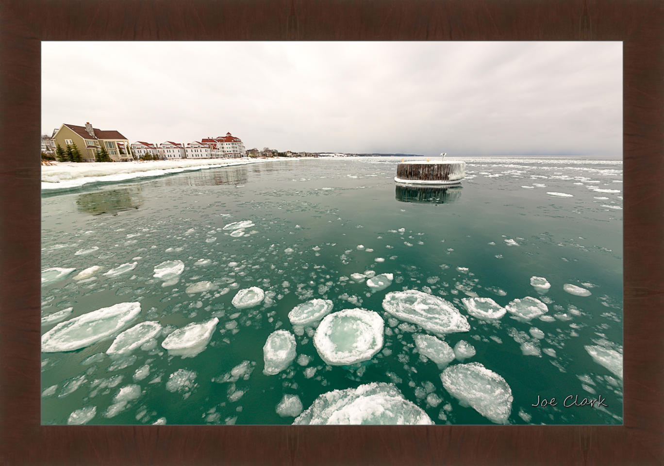 Bay Harbor in Winter 2 by Joe Clark R60587