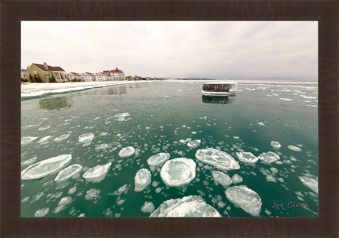 Bay Harbor in Winter 2 by Joe Clark R60545