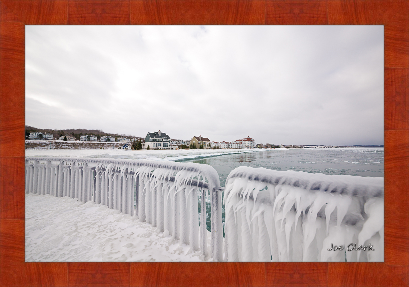 Bay Harbor in Winter 3 by Joe Clark R60553