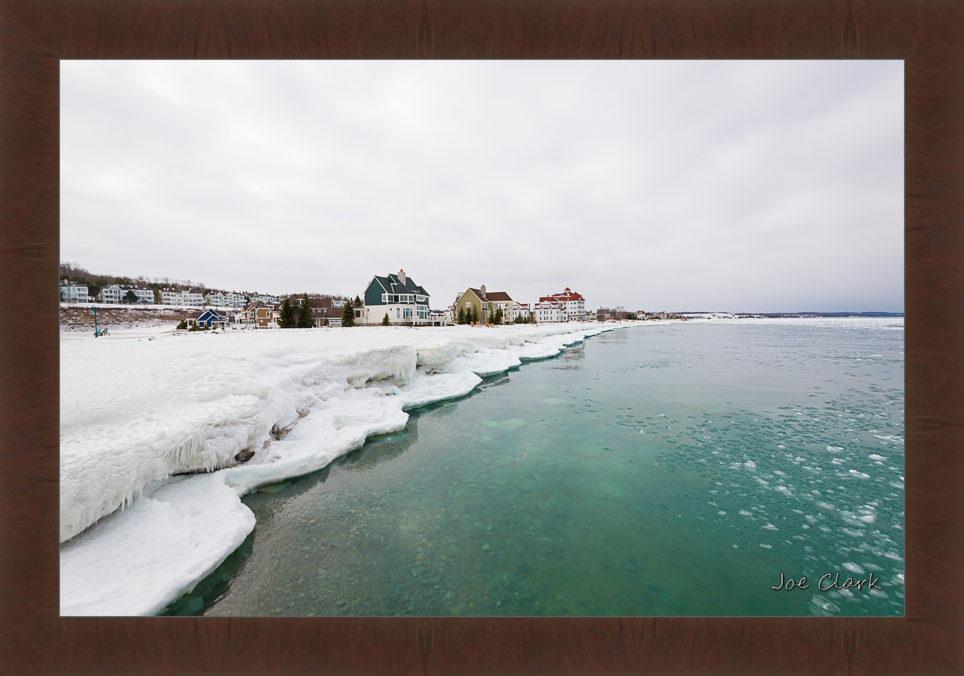 Bay Harbor in Winter by Joe Clark R60587