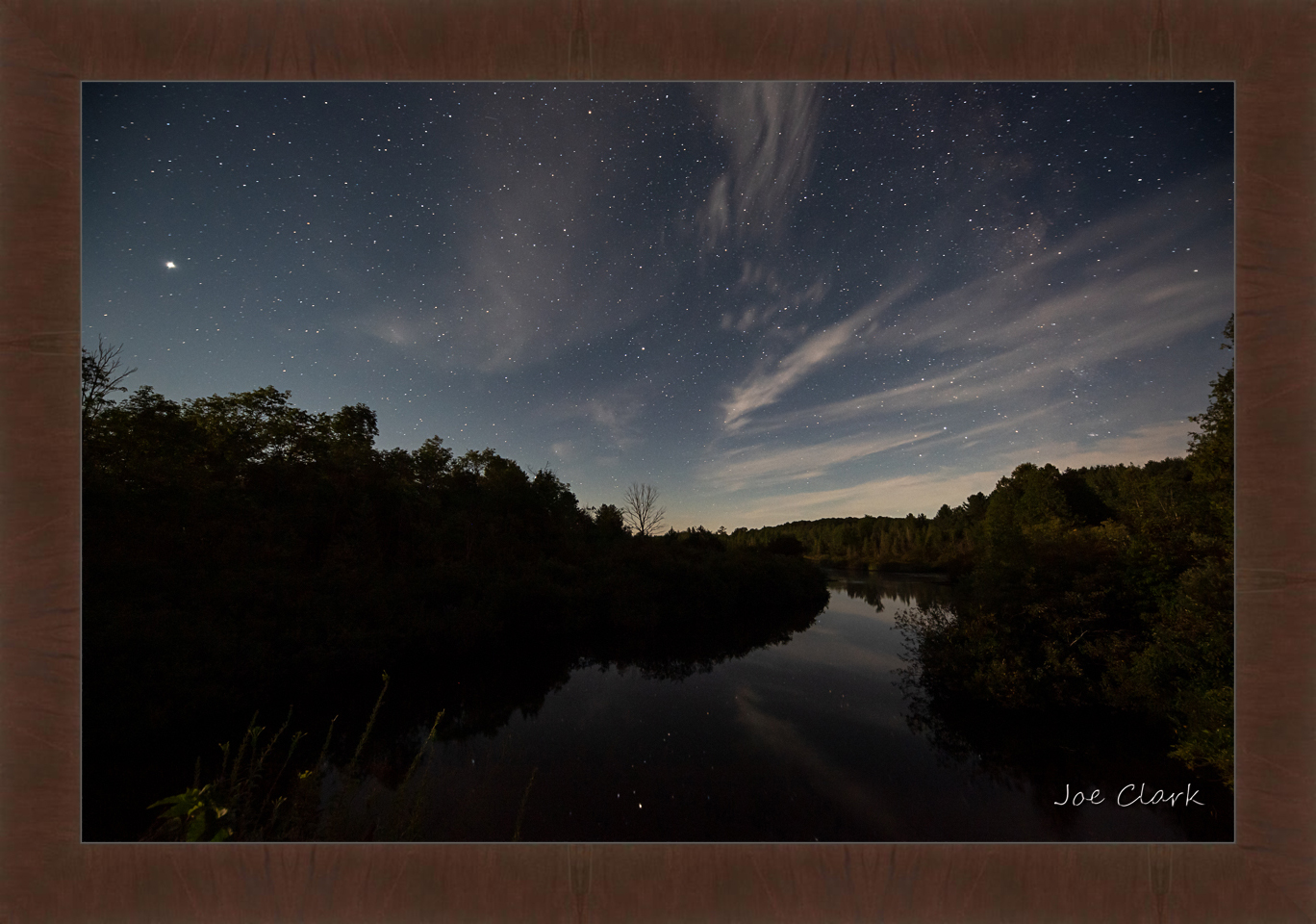 Bear River Moonrise by Joe Clark R60587