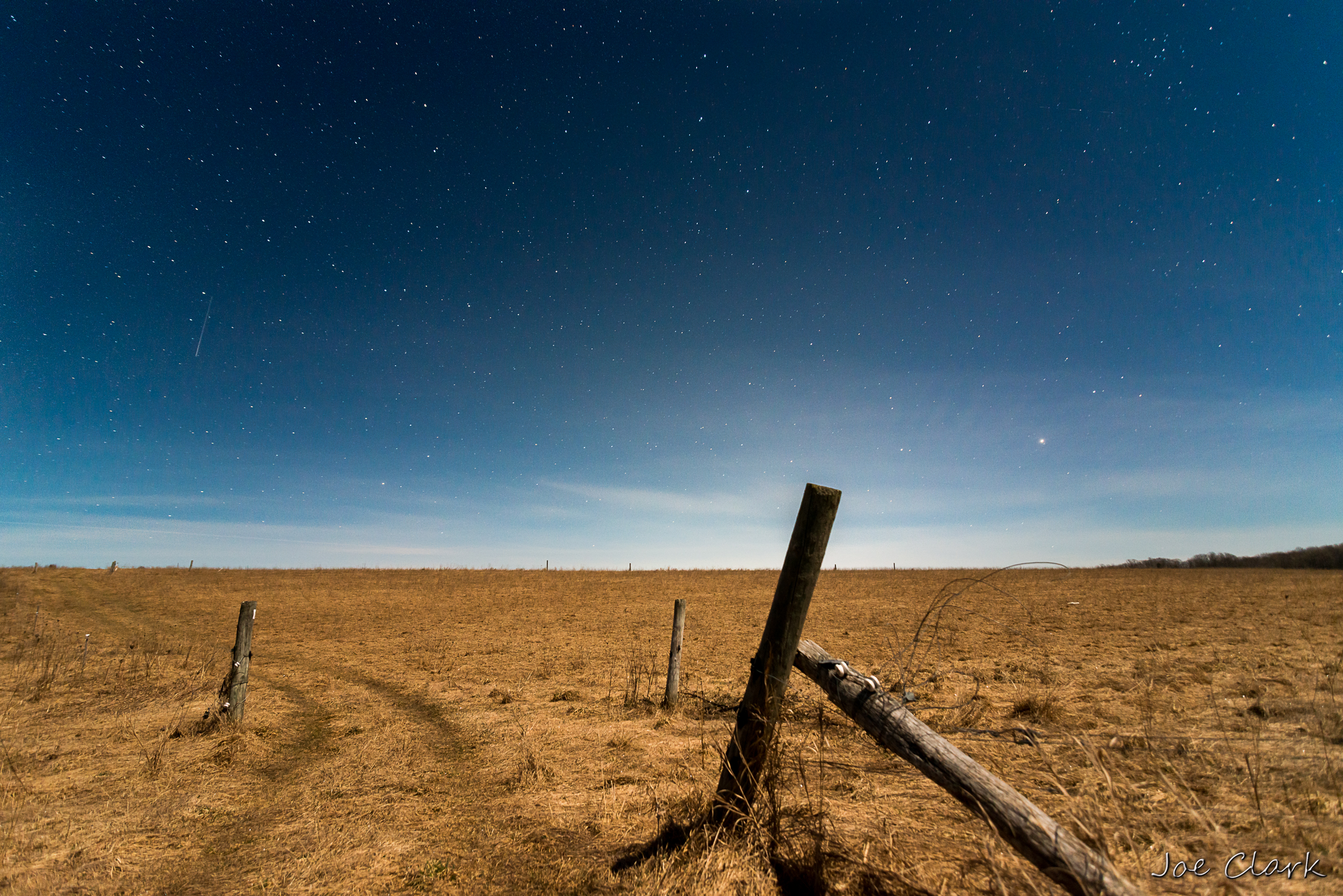 Fence Post by Joe Clark American landscape Photographer