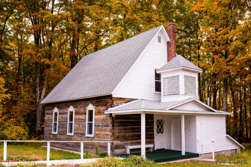 Greensky Hill Church in Fall 2 by Joe Clark American landscape Photographer