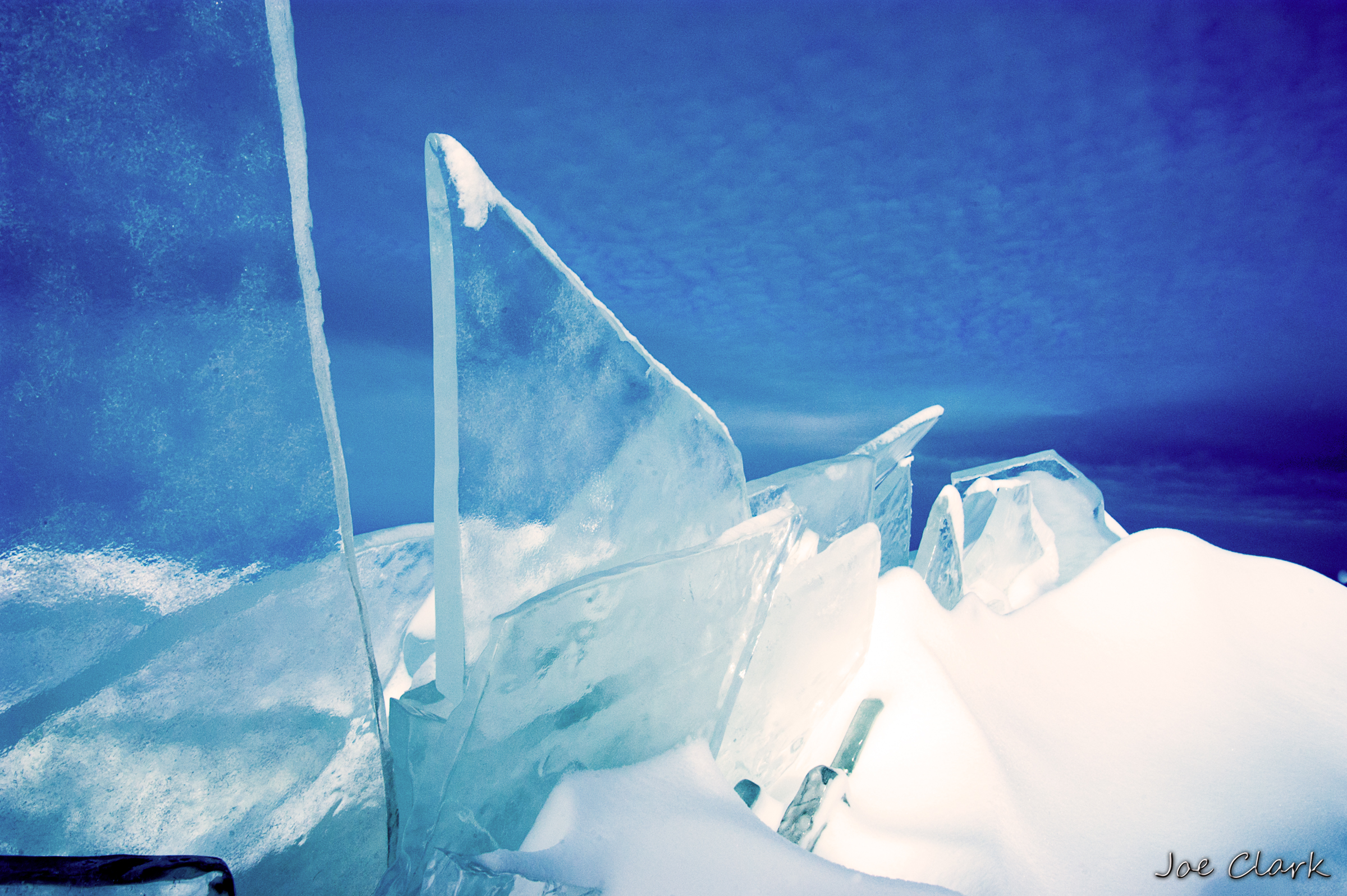 Ice Glass II by Joe Clark American landscape Photographer