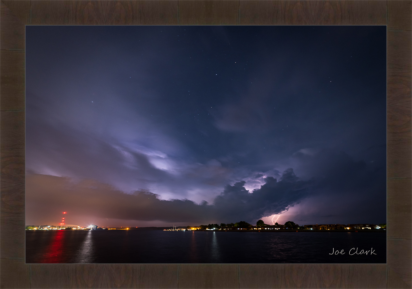Lightning over Crosswinds by Joe Clark R60545