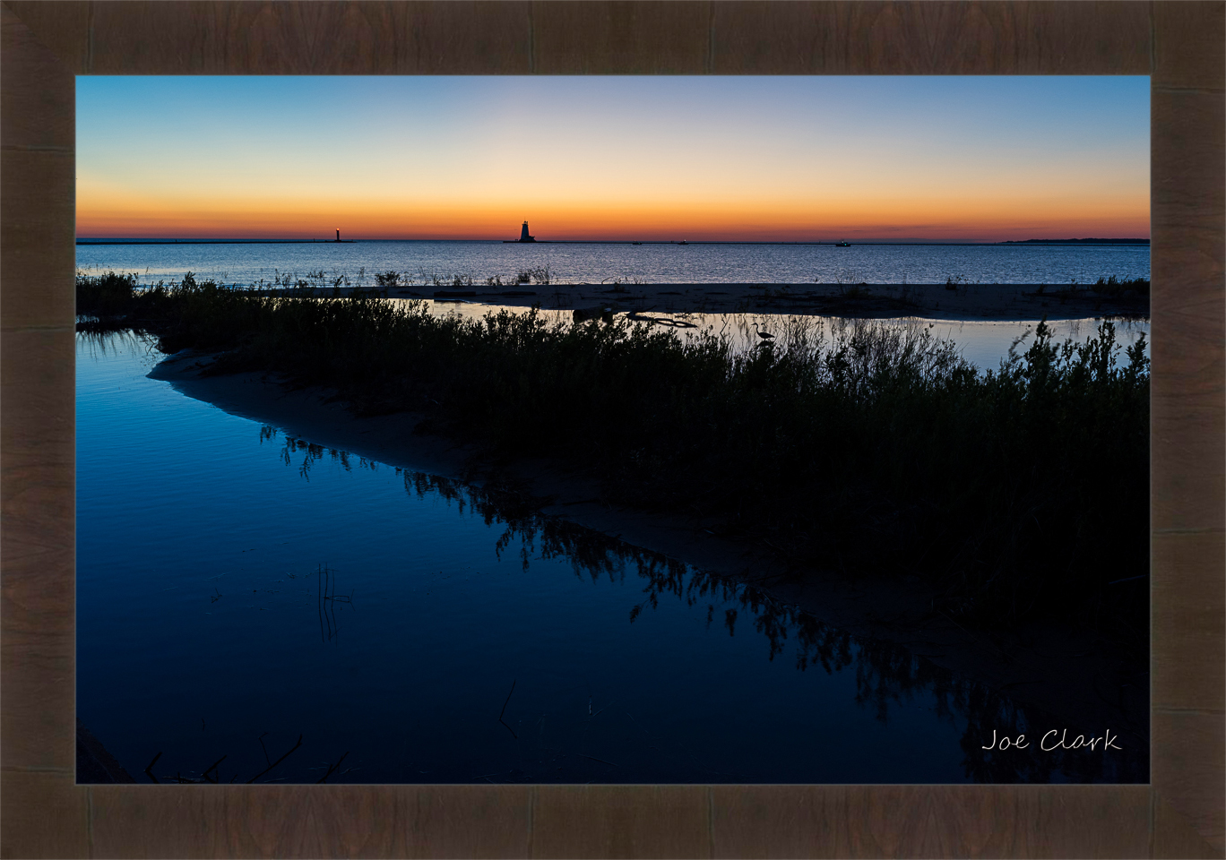 Loons Sunset by Joe Clark R60545