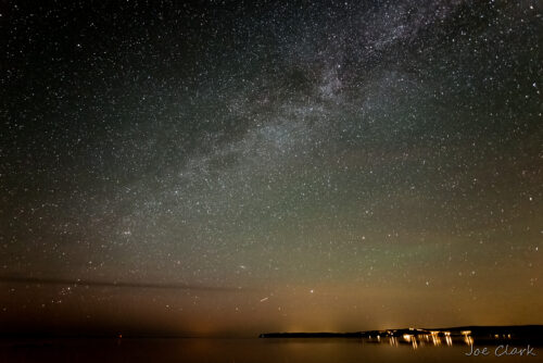 Milkyway Over Sleeping Bear Bay by Joe Clark American landscape Photographer