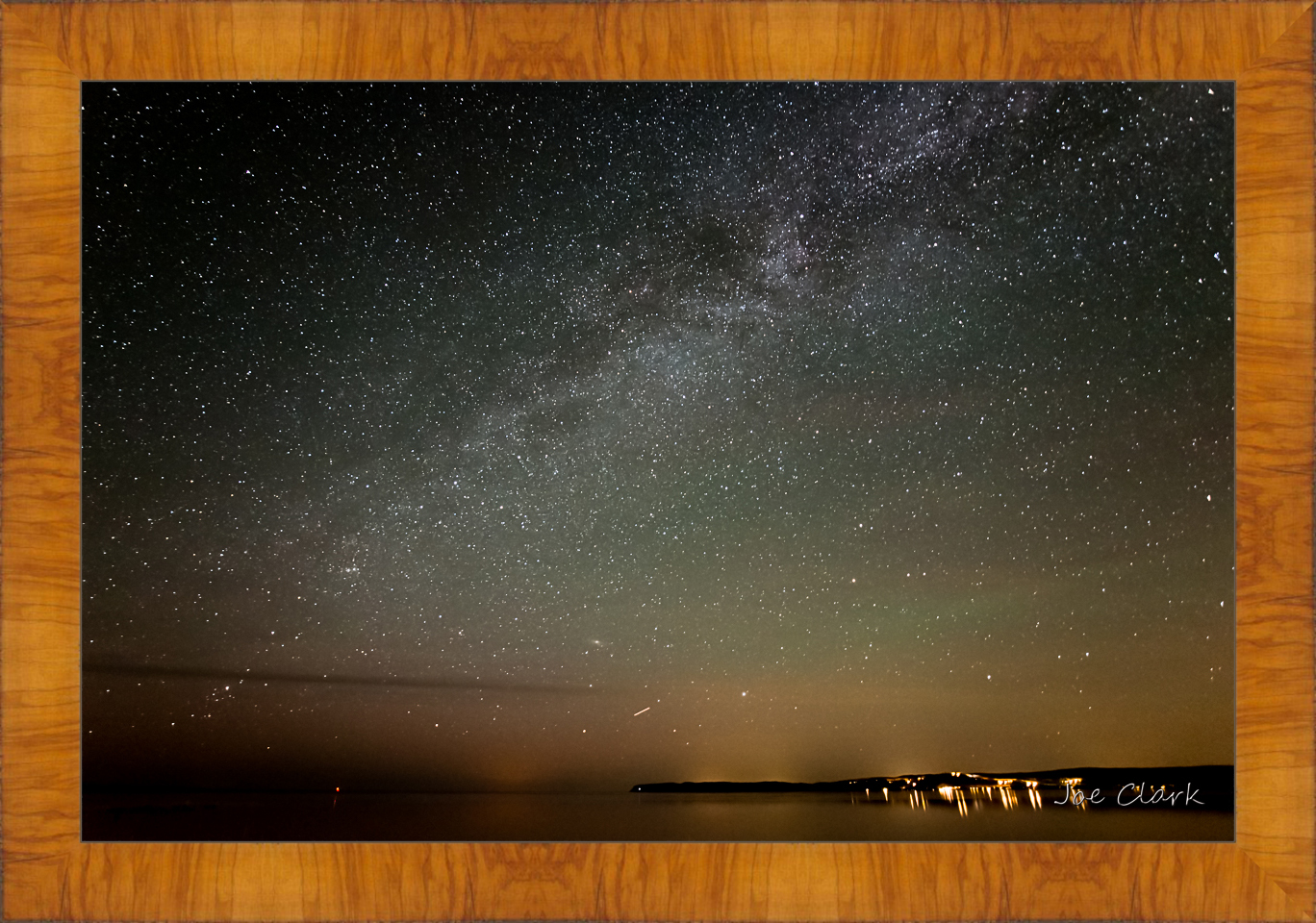 Milkyway Over Sleeping Bear Bay by Joe Clark R60583