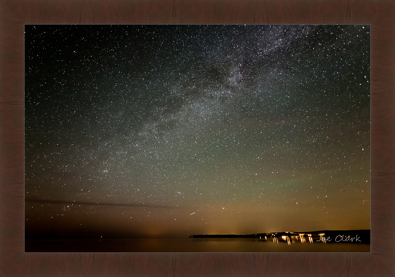 Milkyway Over Sleeping Bear Bay by Joe Clark R60587