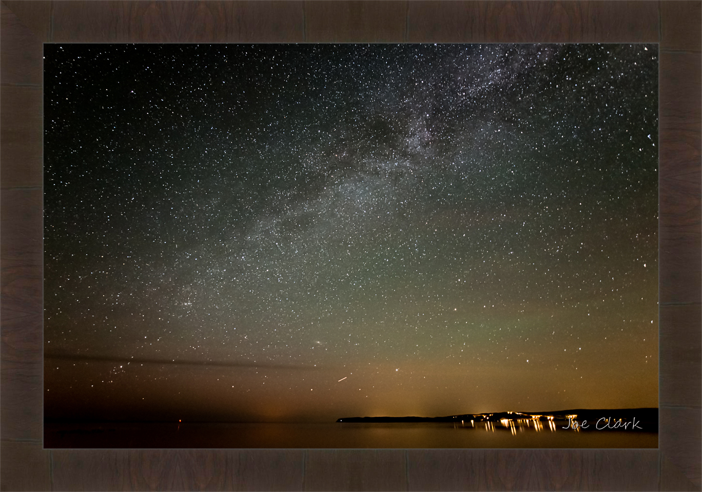 Milkyway Over Sleeping Bear Bay by Joe Clark R60545