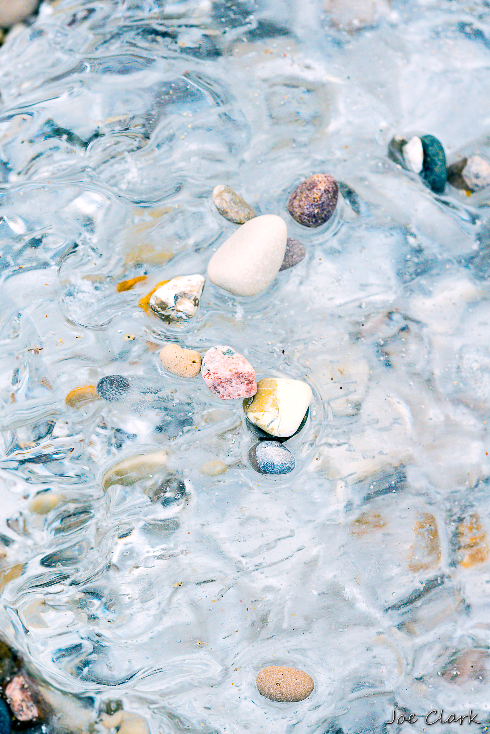 Stone in Ice by Joe Clark American landscape Photographer