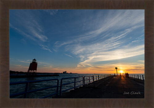 Sunset Stroll by Joe Clark R60545