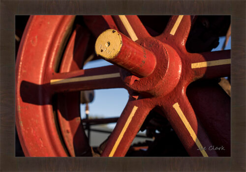 Tractor Wheel by Joe Clark R60545