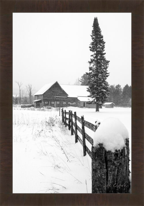 Winter on the farm. by Joe Clark R60545