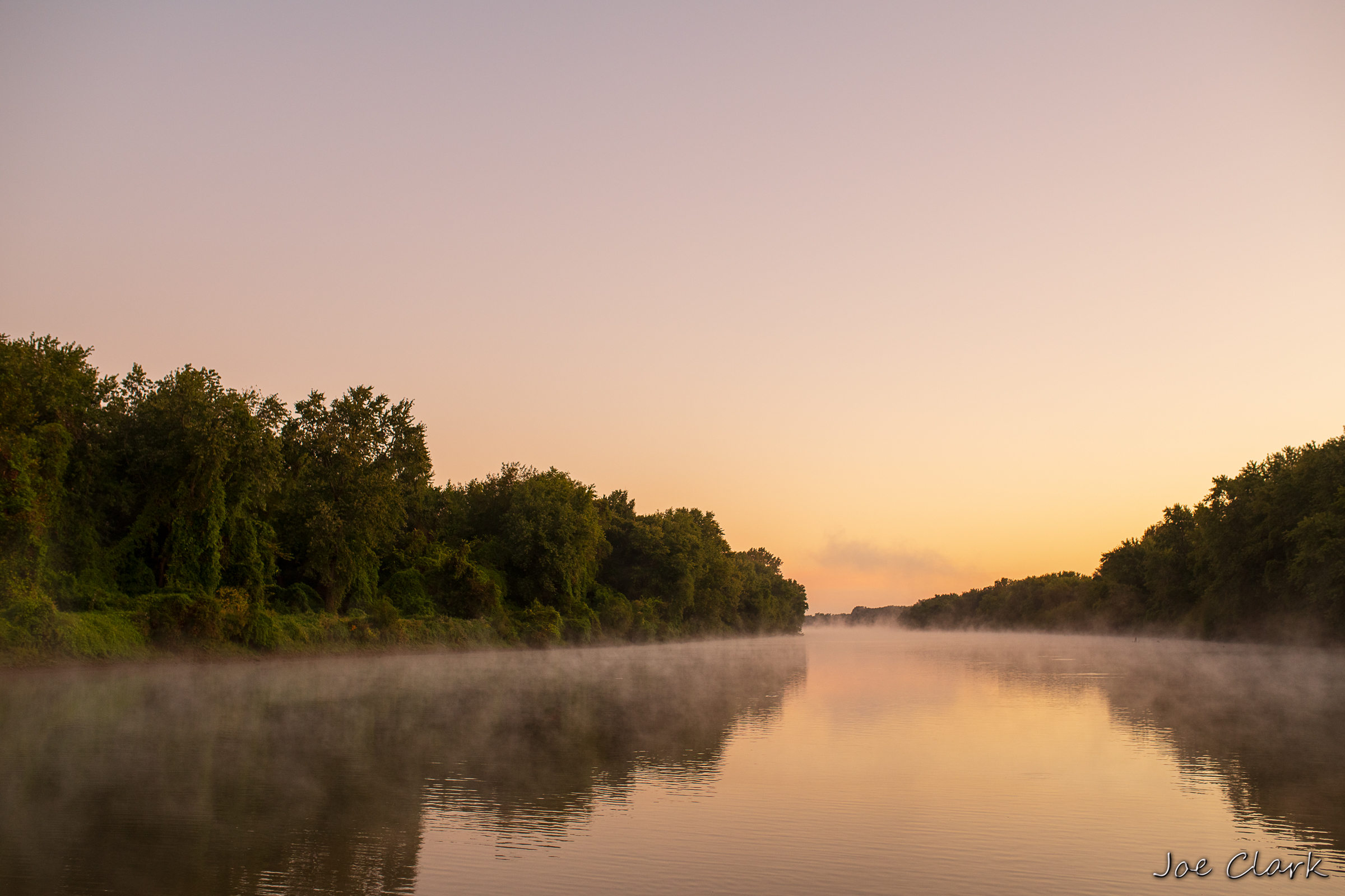 River Haze by Joe Clark American landscape Photographer