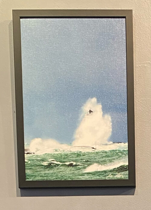 Mitten Storm 12x18 Framed Canvas